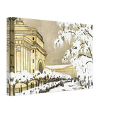 Admiralty under the Snow by Anna Ostroumova-Lebedeva, canvas, view 2