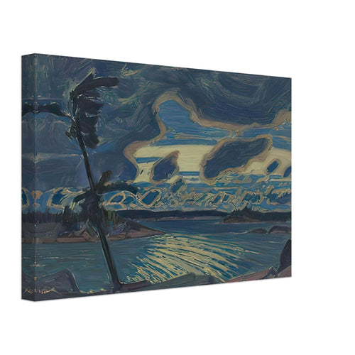 After Sunset, Georgian Bay by J. E. H. MacDonald, canvas, view 2