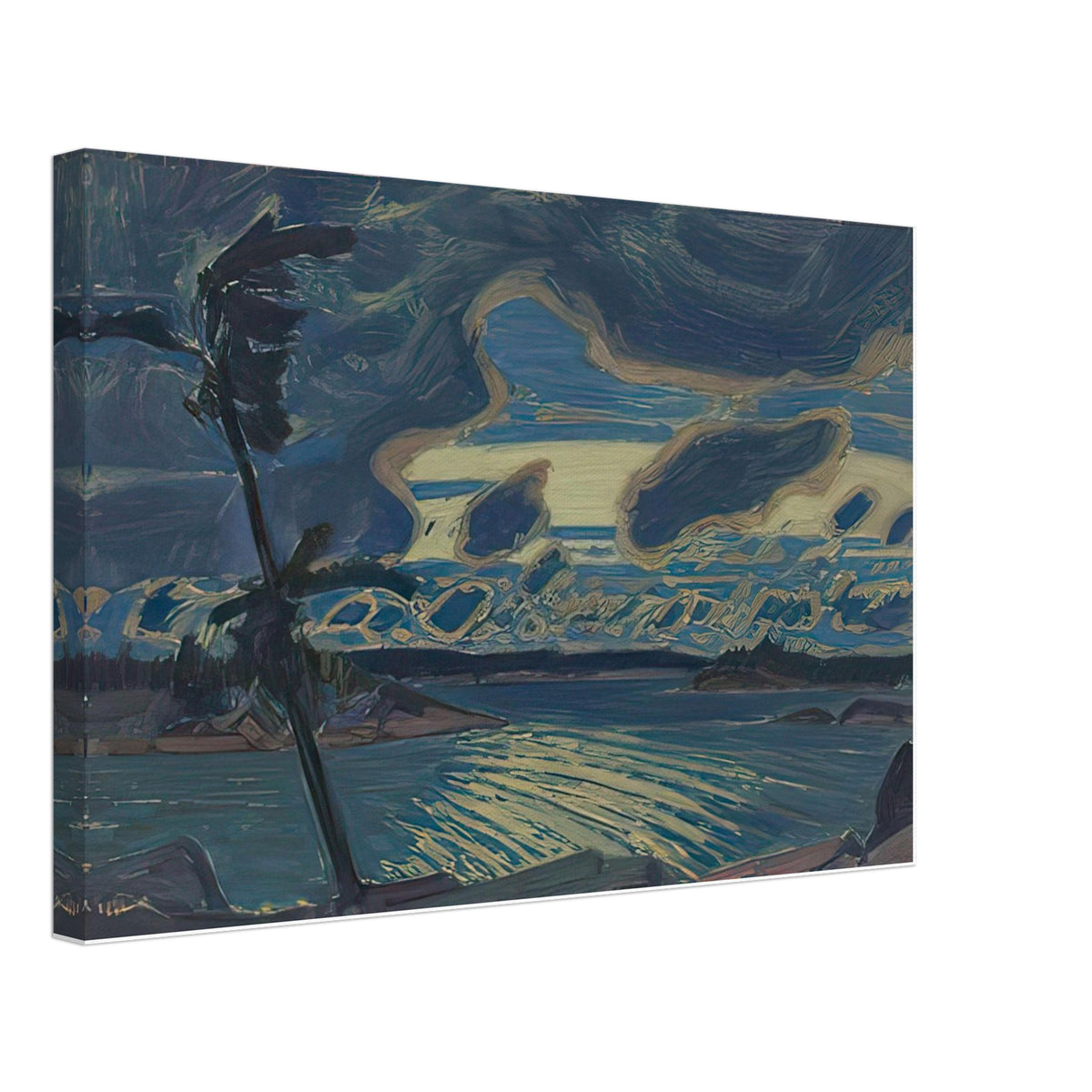 After Sunset, Georgian Bay by J. E. H. MacDonald, canvas