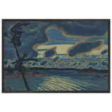 After Sunset, Georgian Bay by J. E. H. MacDonald, framed poster