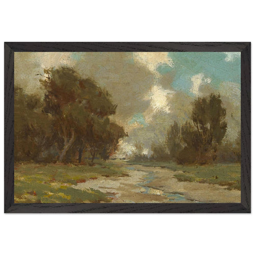 After the Rain by Granville Redmond, framed poster, view 2