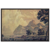 After the Rain by Konstantin Bogaevsky, framed poster