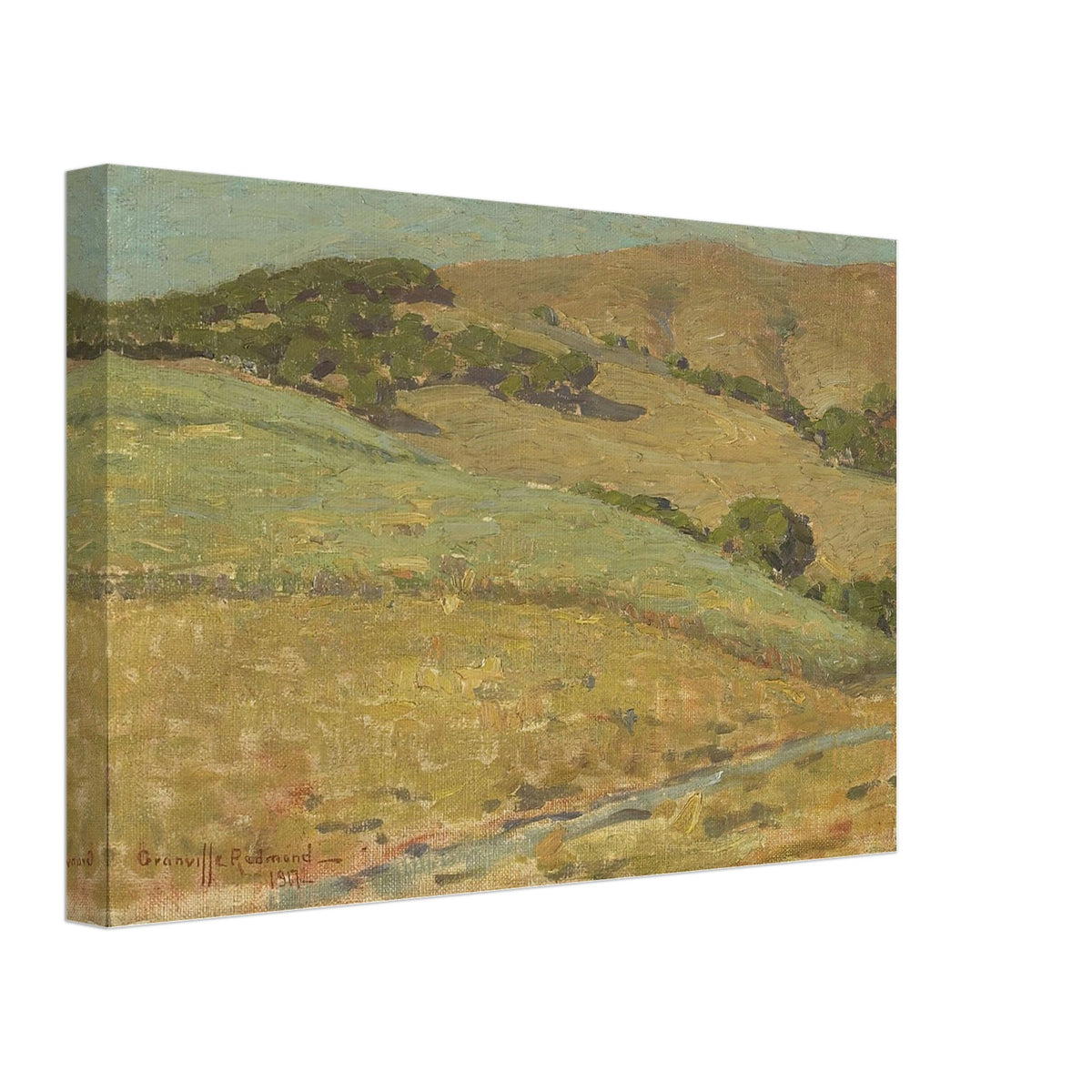 Afternoon (study) by Granville Redmond, canvas, view 2