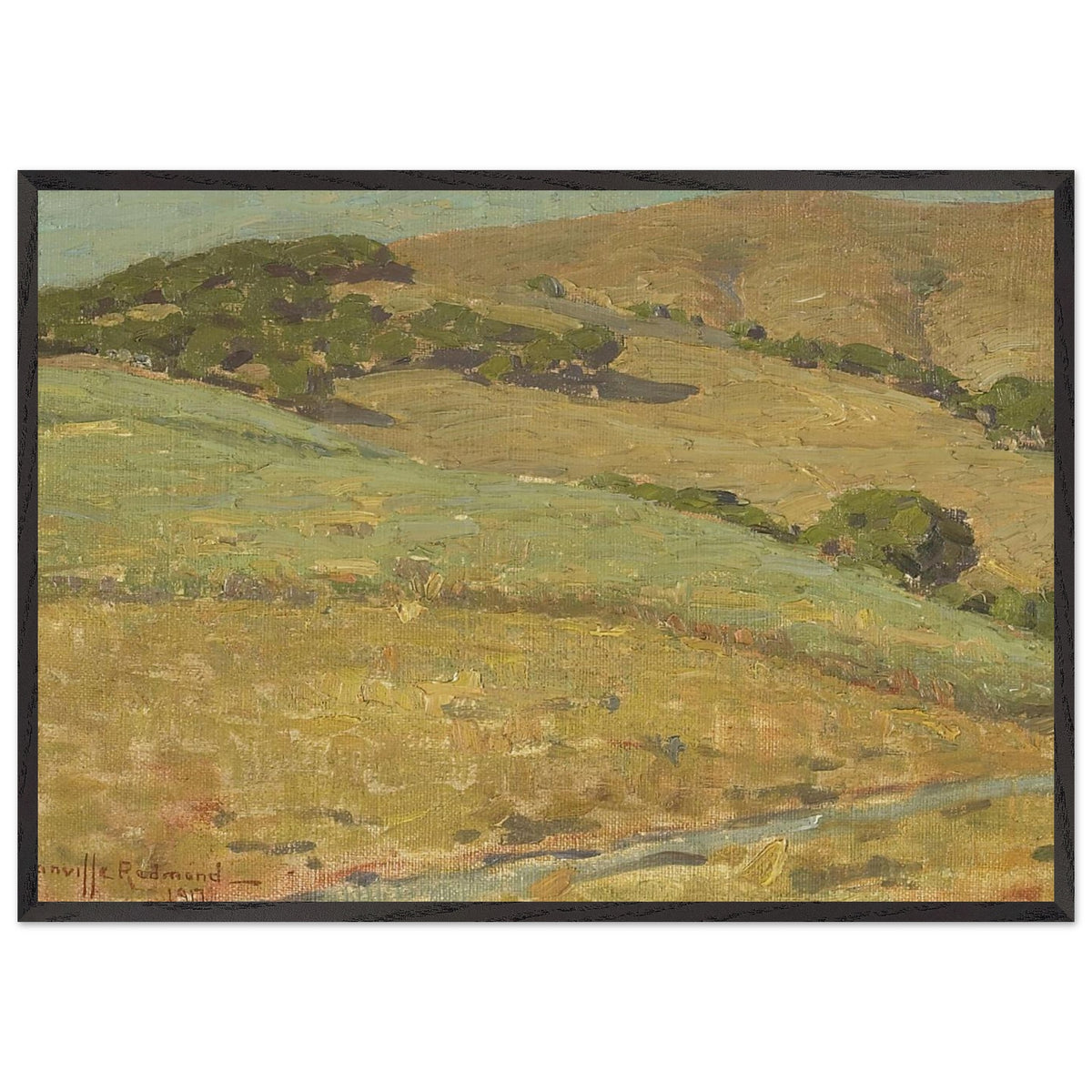Afternoon (study) by Granville Redmond, framed poster, view 3