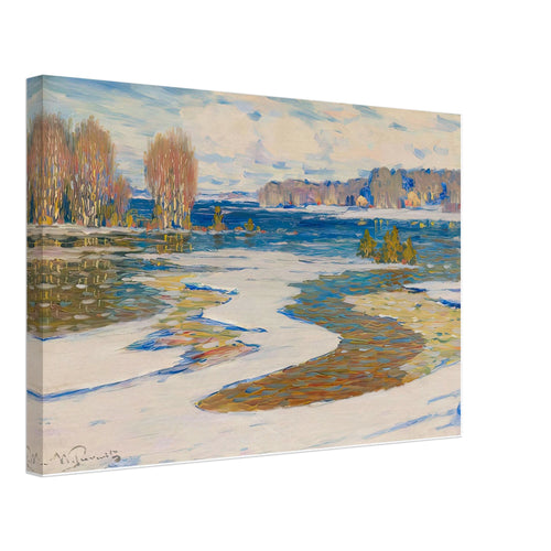 Agrs Pavasaris by Vilhelms Purvitis, canvas