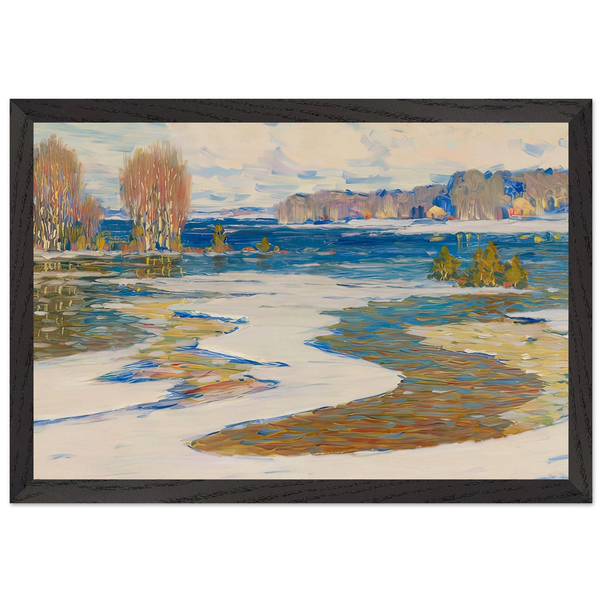 Agrs Pavasaris by Vilhelms Purvitis, framed poster, view 2