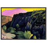 Ajanta. The Rock Temples by Nicholas Roerich, framed poster, view 3