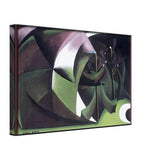 Alberi Mutilati by Giacomo Balla, canvas, view 2