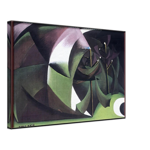 Alberi Mutilati by Giacomo Balla, canvas