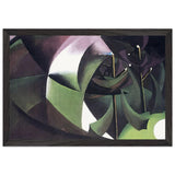 Alberi Mutilati by Giacomo Balla, framed poster, view 2