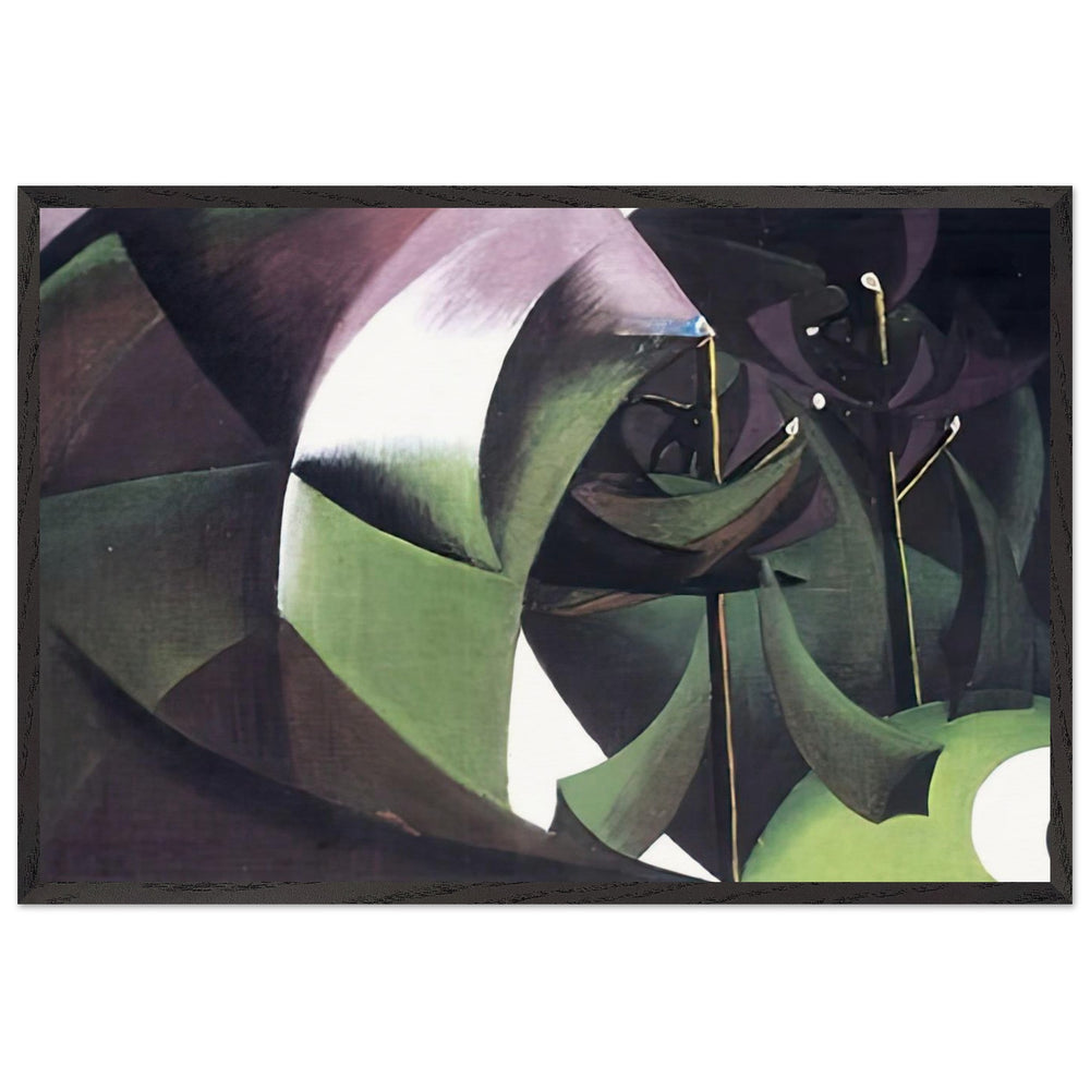 Alberi Mutilati by Giacomo Balla, framed poster