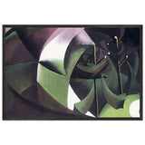 Alberi Mutilati by Giacomo Balla, framed poster