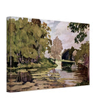 Alexander Palace in Detskoye Selo by Anna Ostroumova-Lebedeva, canvas, view 2
