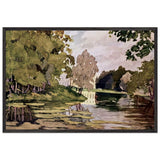 Alexander Palace in Detskoye Selo by Anna Ostroumova-Lebedeva, framed poster
