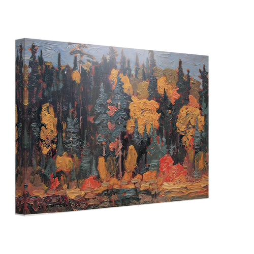 Algoma by J. E. H. MacDonald, canvas, view 2