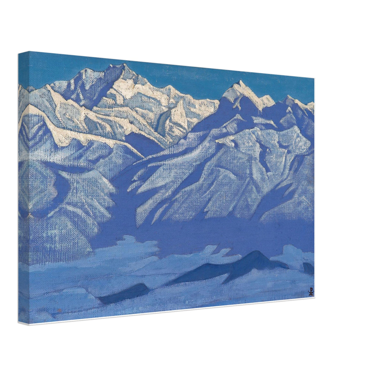 All Ridge by Nicholas Roerich, canvas