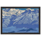 All Ridge by Nicholas Roerich, framed poster, view 2