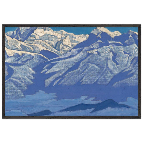 All Ridge by Nicholas Roerich, framed poster