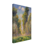 Alley of Poplars by Gustave Loiseau, canvas, view 2