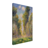 Alley of Poplars by Gustave Loiseau, canvas