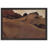 Almlandschaft Im Ötztal by Albin Egger-Lienz, framed poster, view 2