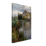 Along a River by Louis Aston Knight, canvas