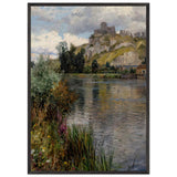 Along a River by Louis Aston Knight, framed poster, view 3