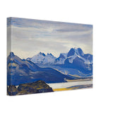 Alps (study) by Nicholas Roerich, canvas, view 2