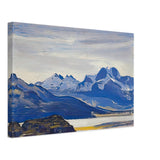 Alps (study) by Nicholas Roerich, canvas