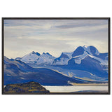 Alps (study) by Nicholas Roerich, framed poster, view 3
