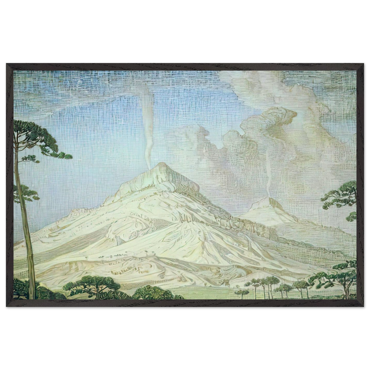 Altars by Konstantin Bogaevsky, framed poster