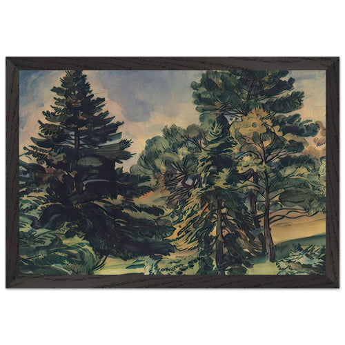 Alupka Park by Konstantin Bogaevsky, framed poster, view 2