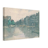 Amsterdam. The market of iron by Anna Ostroumova-Lebedeva, canvas, view 2