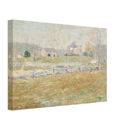 An Abandoned Farm by Ernest Lawson, canvas, view 2