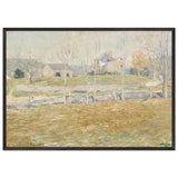 An Abandoned Farm by Ernest Lawson, framed poster, view 3