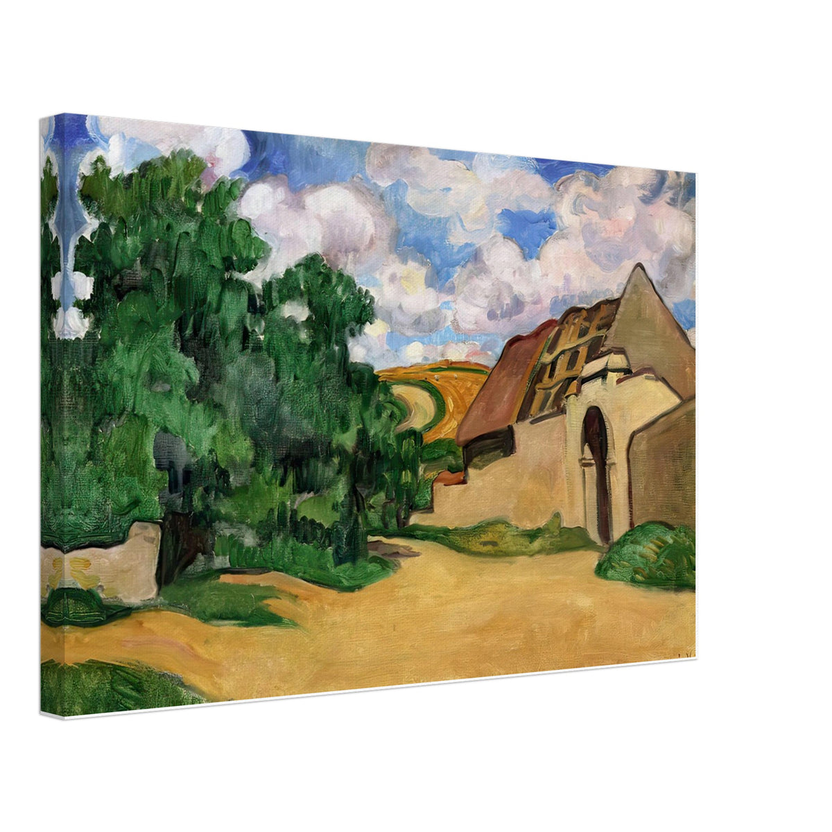 An Abandoned Farm by Louis Valtat, canvas