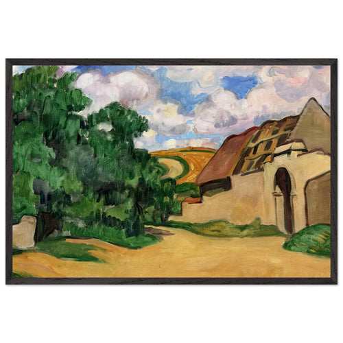An Abandoned Farm by Louis Valtat, framed poster