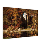 An Italianate Landscape by Vilhelms Purvitis, canvas, view 2