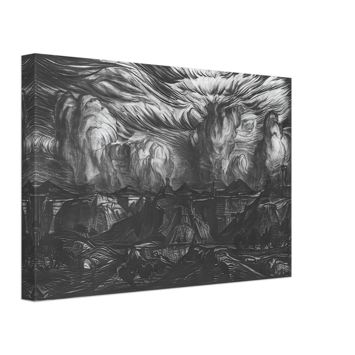 Ancient Land by Konstantin Bogaevsky, canvas, view 2