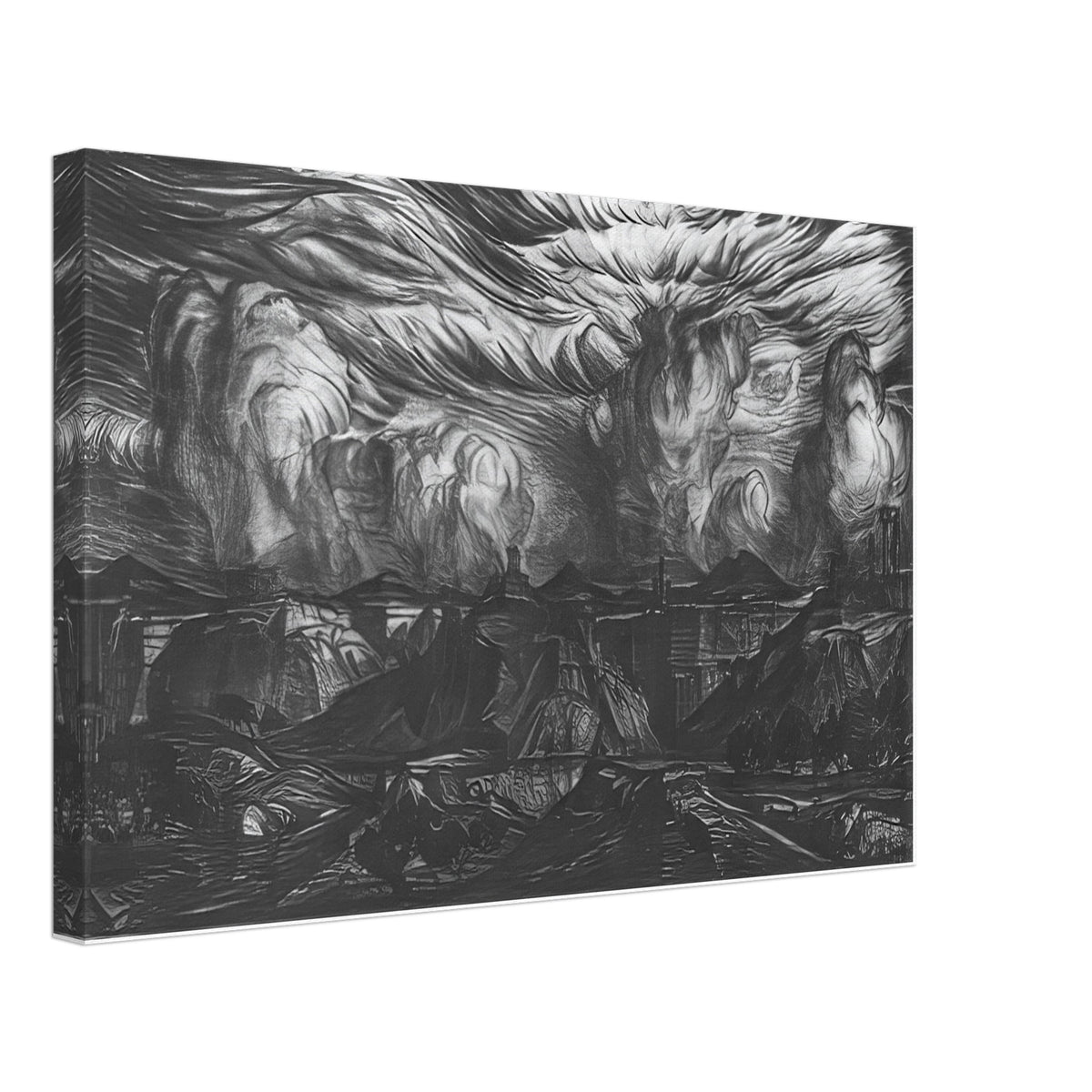 Ancient Land by Konstantin Bogaevsky, canvas