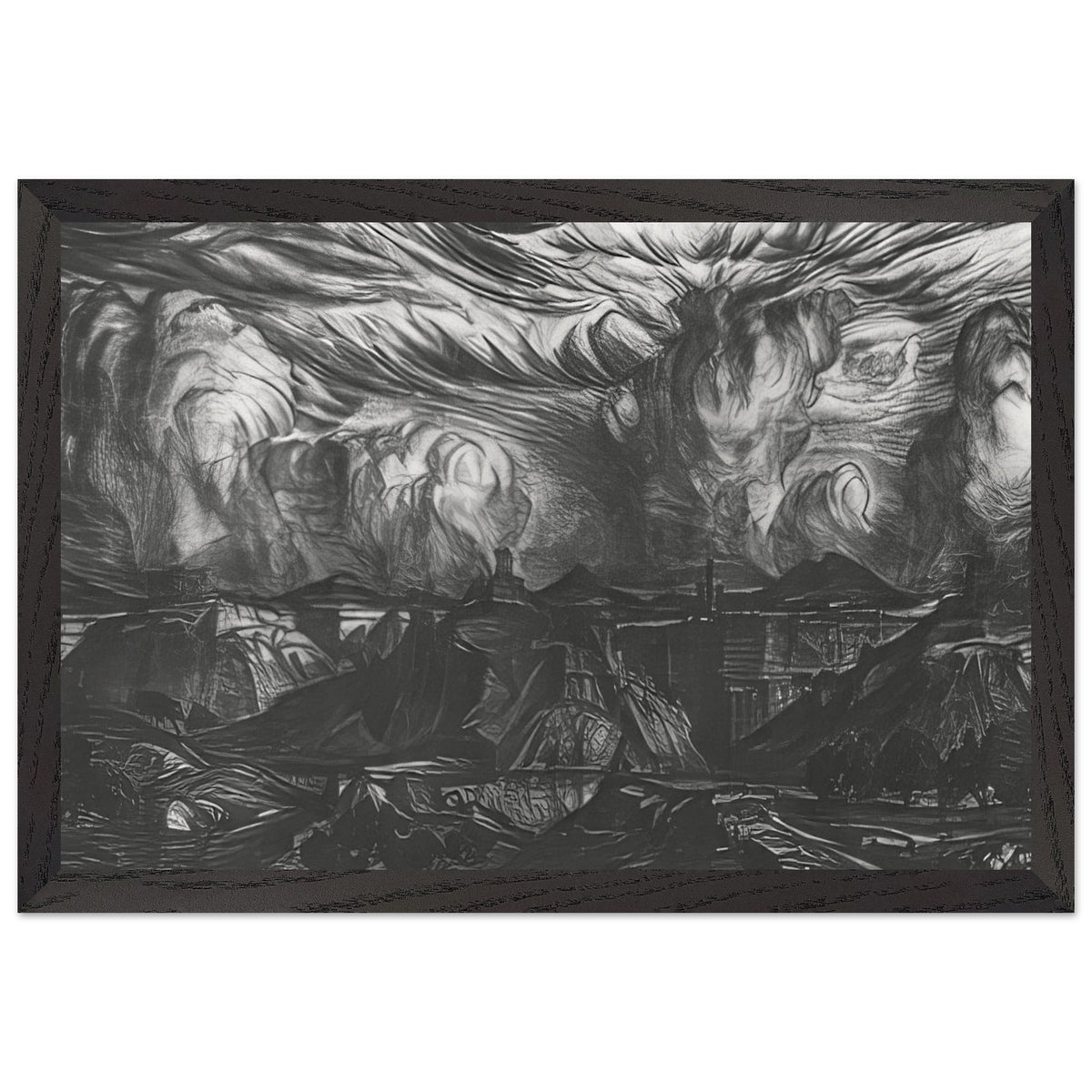 Ancient Land by Konstantin Bogaevsky, framed poster, view 2