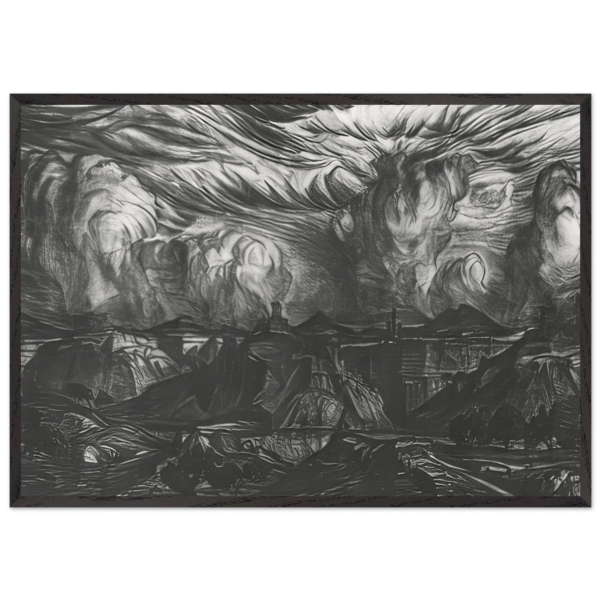 Ancient Land by Konstantin Bogaevsky, framed poster, view 3