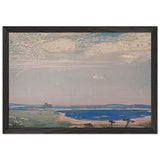 Ancient Landscape by Nicholas Roerich, framed poster, view 2