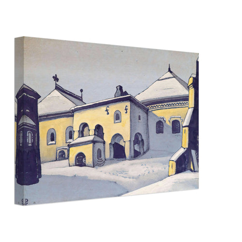 Ancient Pskov by Nicholas Roerich, canvas, view 2