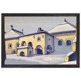 Ancient Pskov by Nicholas Roerich, framed poster, view 2