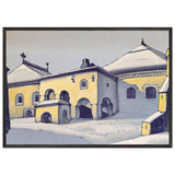 Ancient Pskov by Nicholas Roerich, framed poster, view 3