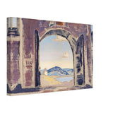 And we are opening the gates by Nicholas Roerich, canvas, view 2