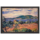 Antheor Bay by Louis Valtat, framed poster, view 2