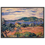 Antheor Bay by Louis Valtat, framed poster, view 3