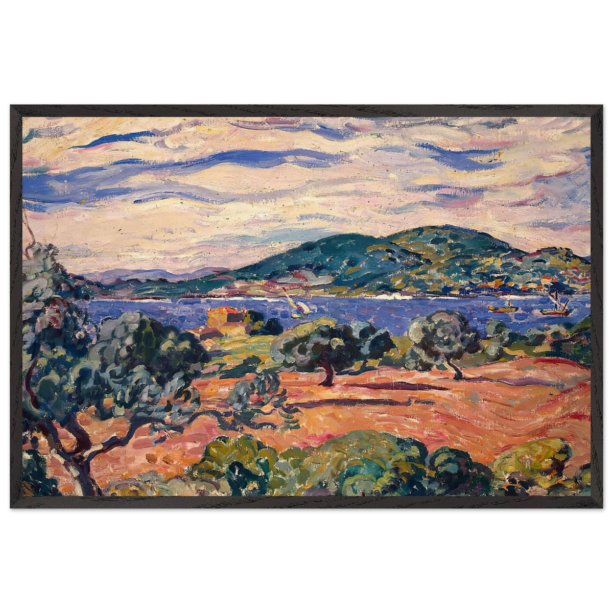 Antheor Bay by Louis Valtat, framed poster